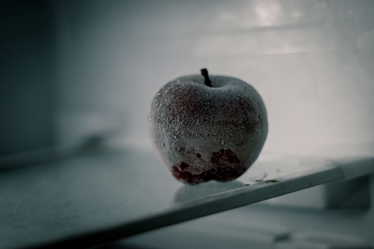 Alimento en refrigerador no congelado